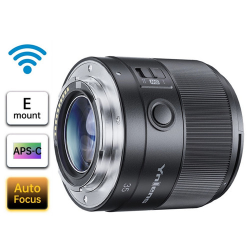 35mm F1.8S DA DSM WL APS-C Otofokus Wireless Lens, Siyah (Sony E)
