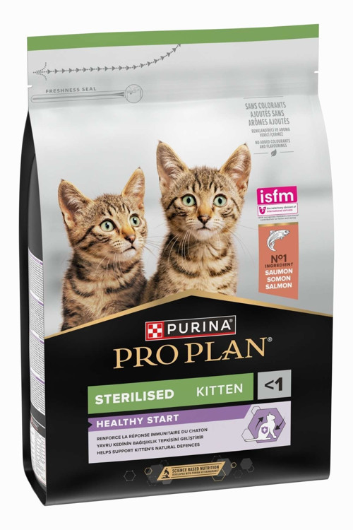 Proplan Kısır Somonlu Yavru Kedi Maması 3 KG