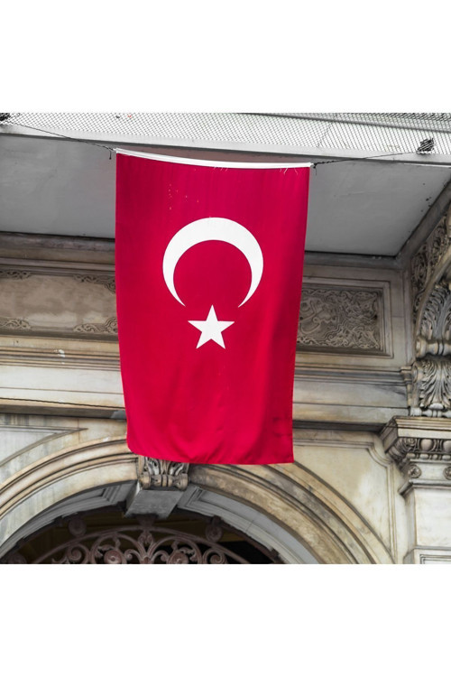 150x225 Cm Kumaş Türk Bayrağı - Oda Duvarını Boyut Olarak Boydan Kaplar