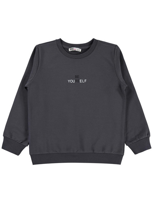 6-9 Yaş Sweatshirt - Gri