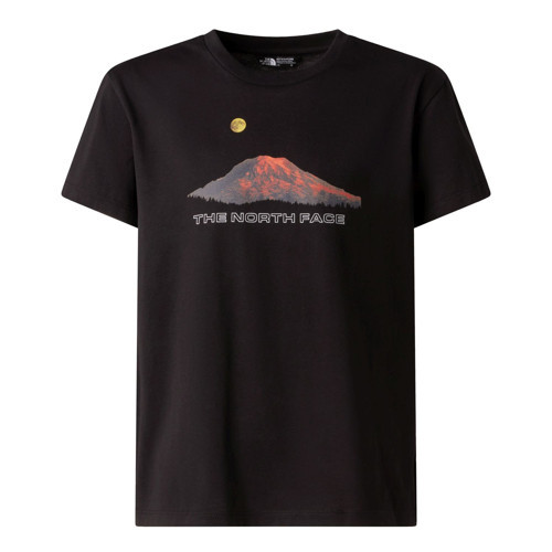 B MOUNTAIN NIGHT RELAXED SS TEE Genç Tişört NF0A8G1UJK31
