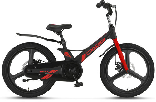 2017 CROSSER 2D ERKEK ÇOCUK BİSİKLETİ MD 20 JANT SİYAH KIRMIZI