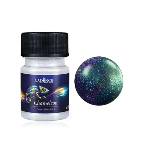 Chameleon Renk Değiştiren Metalik Boya 30ML CHM02 (Mor-Mavi-Yeşil)
