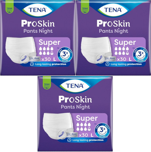 Proskin Pants Süper Night Gece Emici Külot Yetişkin Bezi L - Büyük - Large 90 Adet