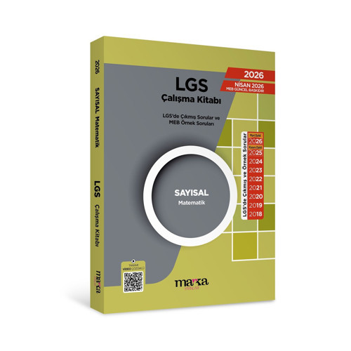 2026 LGS Sayısal Matematik Çıkmış ve Örnek Sorular Marka Yayınları