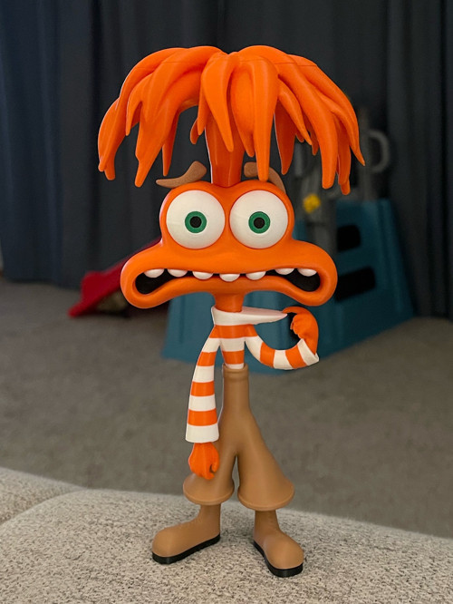 Ters Yüz Kaygı Anksiyete Anxiety Inside Out Karakter Figür
