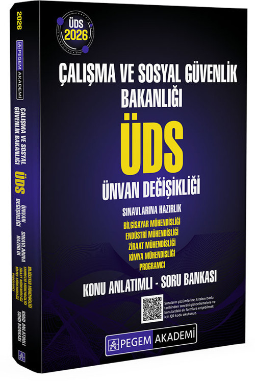 2026 ÜDS Çalışma ve Sosyal Güvenlik Bakanlığı Ünvan Değişikliği Sınavlarına Hazırlık Konu Anlatımlı