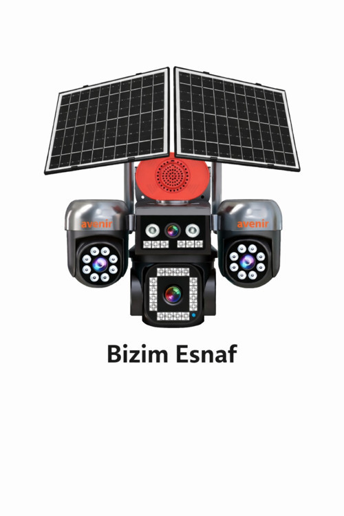 12MP 4 KAMERALI 3 PTZ 4G SOLAR KAMERA