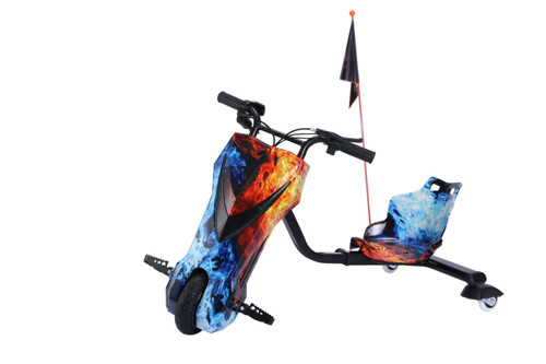 Drift Scooter 36V Alev Desenli