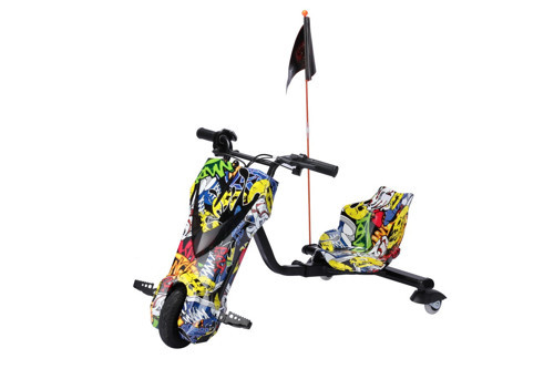 Drift Scooter 36V Grafitti Desenli