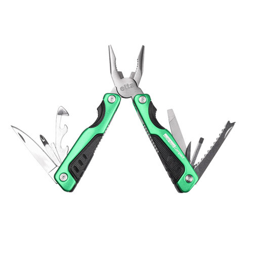 Elta Multi Tool Compact 12 Fonksiyonlu Katlanır Çok Amaçlı Pense El Aleti Paslanmaz Çelik 160 mm