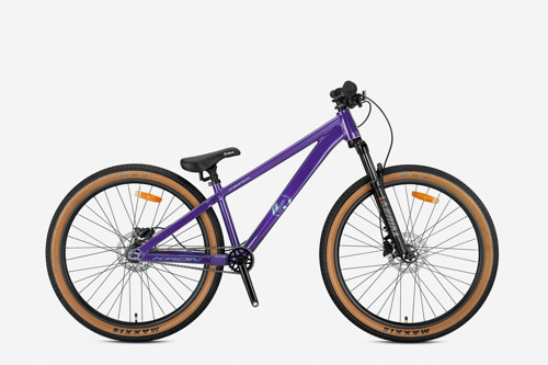 Jumper Dirty Jump 26" Jant Single Speed Freeride Dirt Jump Akrobasi Bisikleti Mor