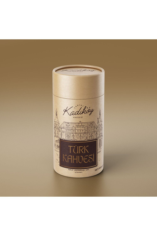 Klasik Türk Kahvesi Silindir kutu(250GR)