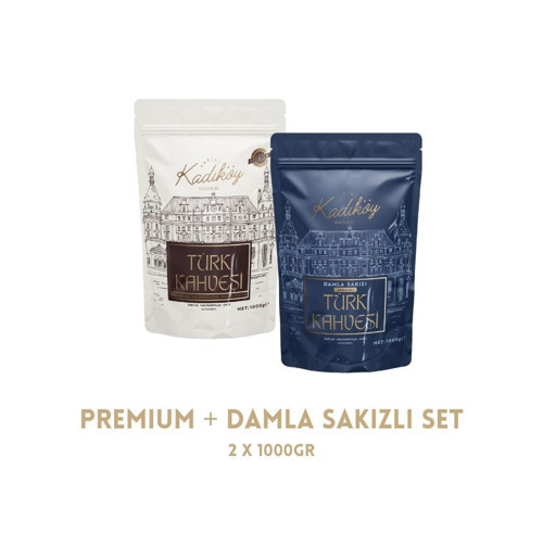 Klasik + Premium Türk Kahvesi Set (2 x 1000GR)