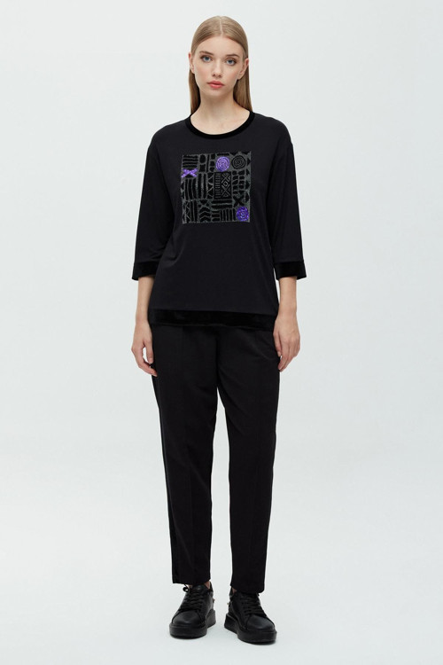 Kadın Oversize Midi Pantolon - Minimalist Günlük Stil