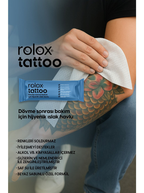 Tattoo- Rahatlatıcı ve Hijyenik Islak Havlu
