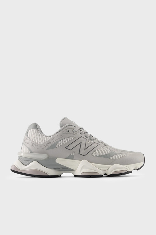 Deri Karışımlı Sneaker Unisex Ayakkabı U90601NR GRİ