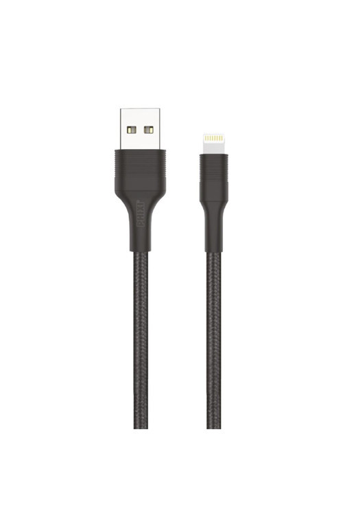 Force Cb431L 3.0A Lightning Usb Hasır Örgü Şarj Ve Data Kablosu