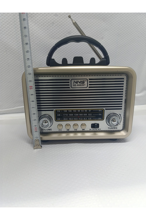 Radyo Ses Bombası Usb Tf Aux Bluetooth Hoparlör Tws Bağlantı