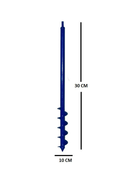 Matkap Uç Botanik Saksı Süs Bitki Çiçek Fide Dikme Toprak Burgusu 35X10