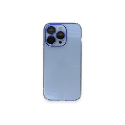 Apple İphone 14 Pro Max Kılıf Armada Lensli Kapak - Sierra Blue