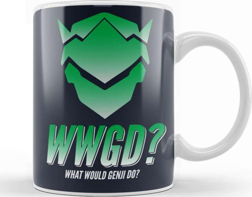 What Would Genji Do Overwatch Kupa Bardak Porselen