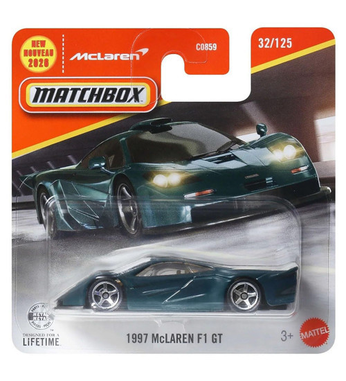 1997 Mclaren F1 GT - Yeşil (1/64) JHN49