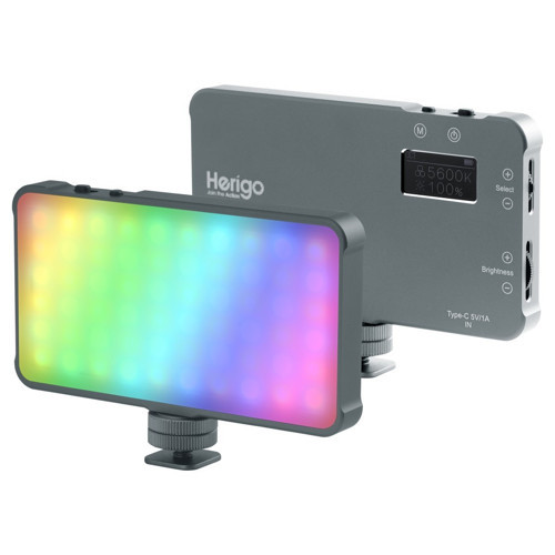 HR-PH003 RGB LED Video Işığı 2500-9900K Type-C