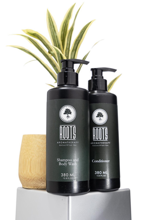 Aromatherapy Shampoo and Body Wash 380 ml +Conditioner 380 ml