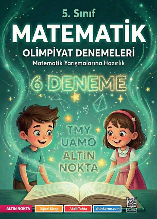 Altın Nokta yayınları 5. Sınıf Matematik Olimpiyat Denemeleri 6 Deneme