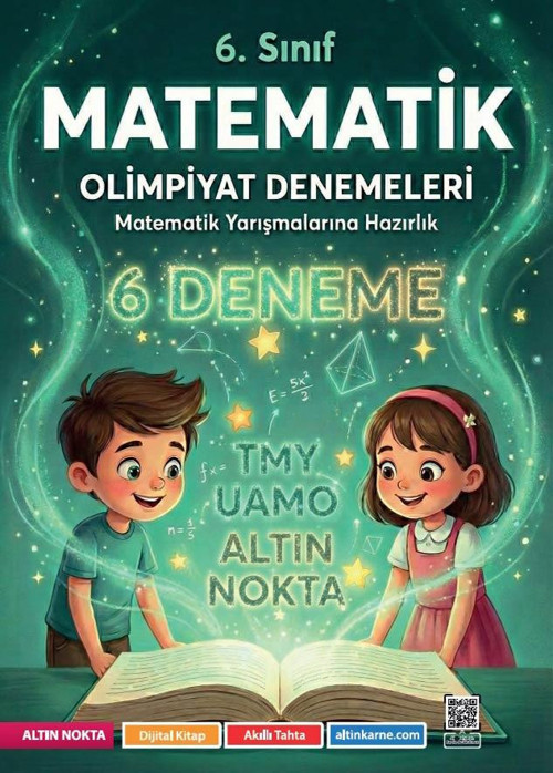 Altın Nokta Yayınları 6. Sınıf Matematik Olimpiyat Denemeleri 6 Deneme