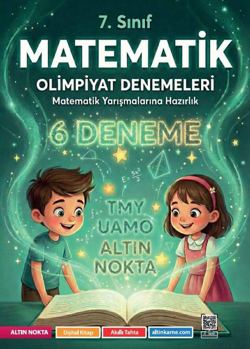 Altın Nokta Yayınları 7. Sınıf Matematik Olimpiyat Denemeleri 6 Deneme