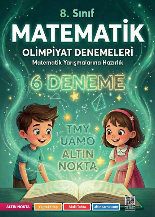 Altın Nokta Yayınları 8. Sınıf Matematik Olimpiyat Denemeleri 6 Deneme