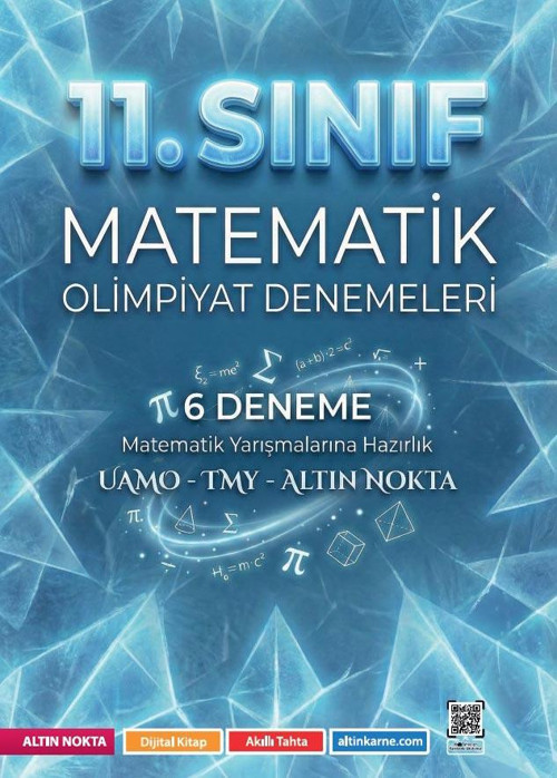 Altın Nokta Yayınları 11. Sınıf Matematik Olimpiyat Denemeleri 6 Deneme