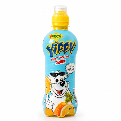 Rauch Yippy Fruit Cocktail Meyveli İçecek 330 mL Akıllı Kapak Pet Şişe (12'li Koli)