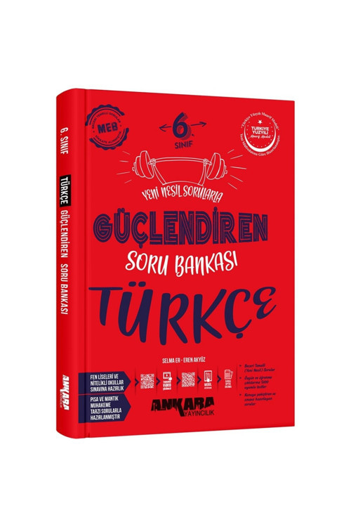 Kitabın Başkenti Ankara 6. Sınıf Türkçe Güçlendiren Soru Bankası Soru 2023-24 Dönemi