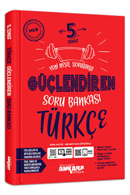 Ankara Yayıncılık 5. Sınıf Güçlendiren Türkçe Soru Bankası