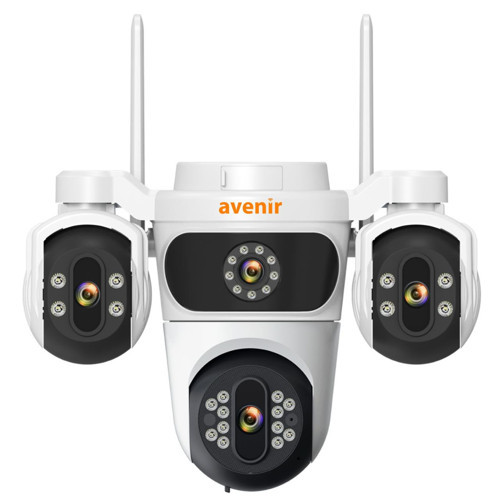 AV-S323 3 Kameralı Wifi 6mp 360 Dönebilen Sesli Gece Görüşlü Kamera