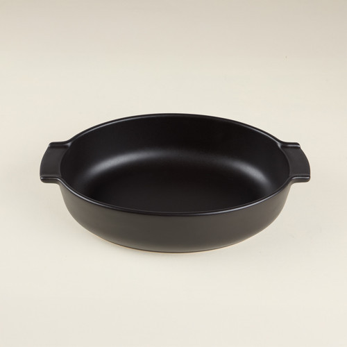 Elissa Oval Fırın Kabı Mat Siyah 31 cm