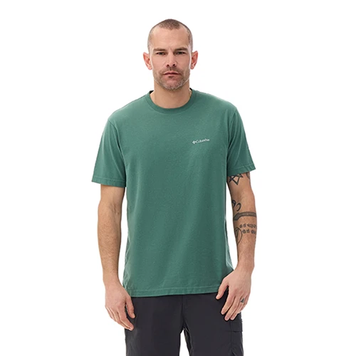 Csc M Basic Sm Logo Brushed Ss Tee Erkek Kısa Kollu Tişört CS0282