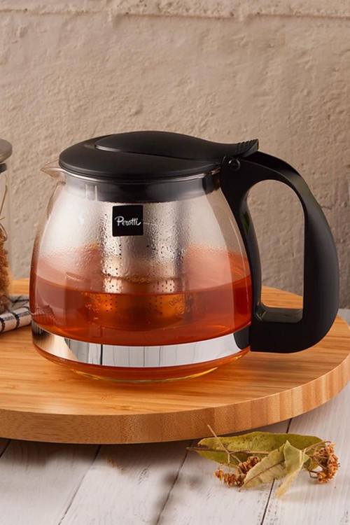 Luca 1250ml Süzgeçli Demlik