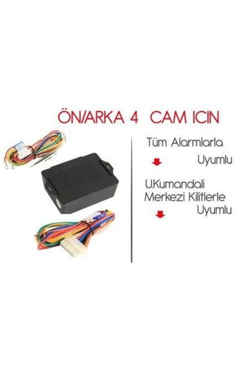 Cam Kapama Modülü 4Lü +/- Tetiklemeli