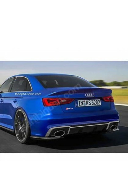 Audi A3 8V Sedan 2013-2016 Rs3 Difüzör