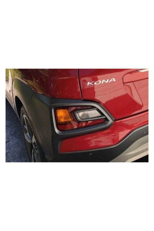 Çmk Hyundai Kona Arka Sis Kaplama - Piano Black