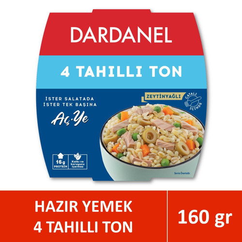 Aç Ye Dört Tahıllı Ton Balığı 160 gr
