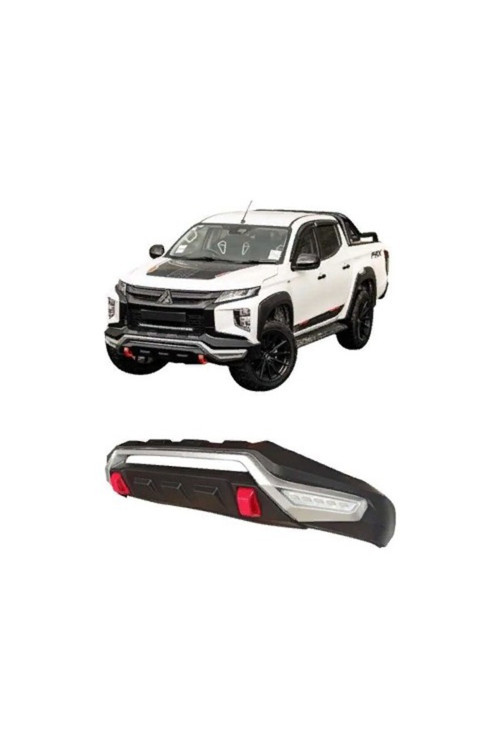 Çmk Mitsubishi L200 2019 Ön Tampon Koruma (Ledli)