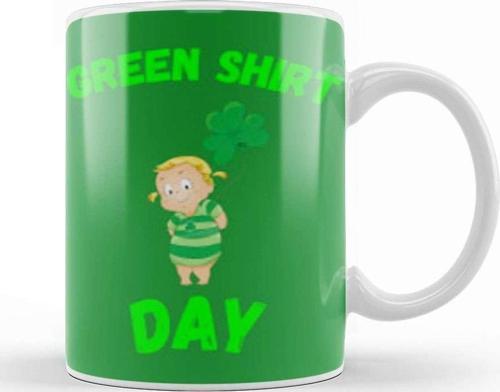 Green Day 2022 Green Day 2022 Kupa Bardak Porselen