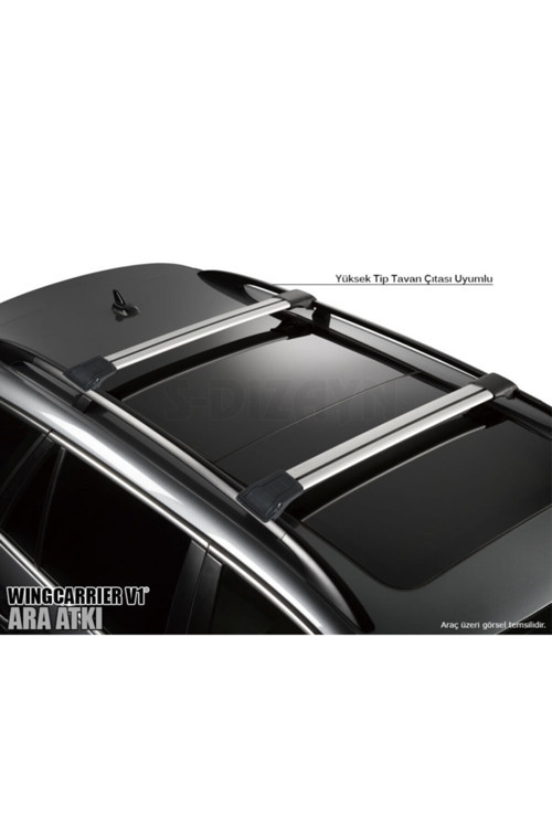 Peugeot 307 Sw Ara Atkı Wingcarrier V1 Gri 2002-2004