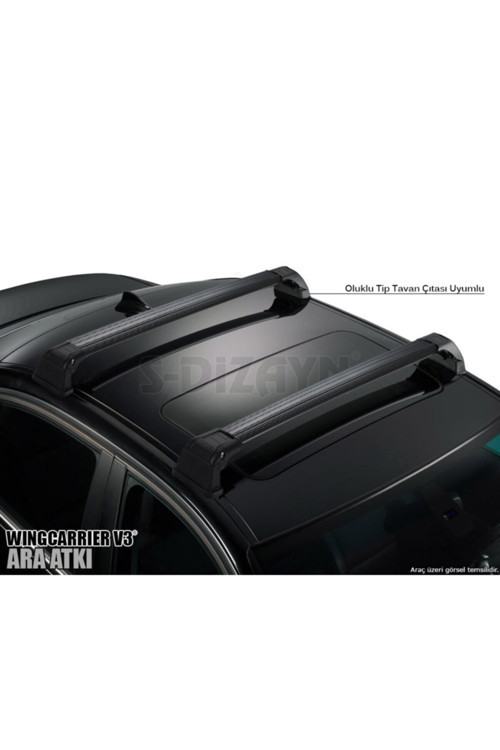 Universal 135 Cm Ara Atkı Wingcarrier V3 Siyah