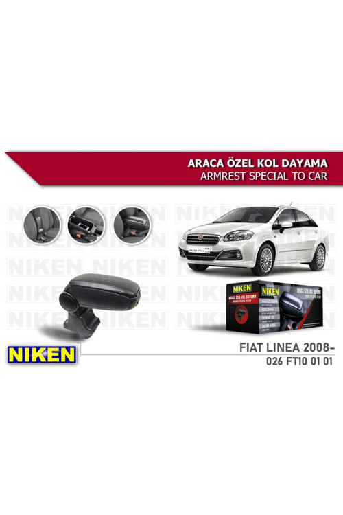 Fıat Lınea 2007- Punto Araca Özel Kol Dayama Siyah